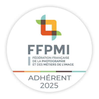 Adhérent de la FFPMI. Fédération Française de la Photographie et des Métiers de l'Image